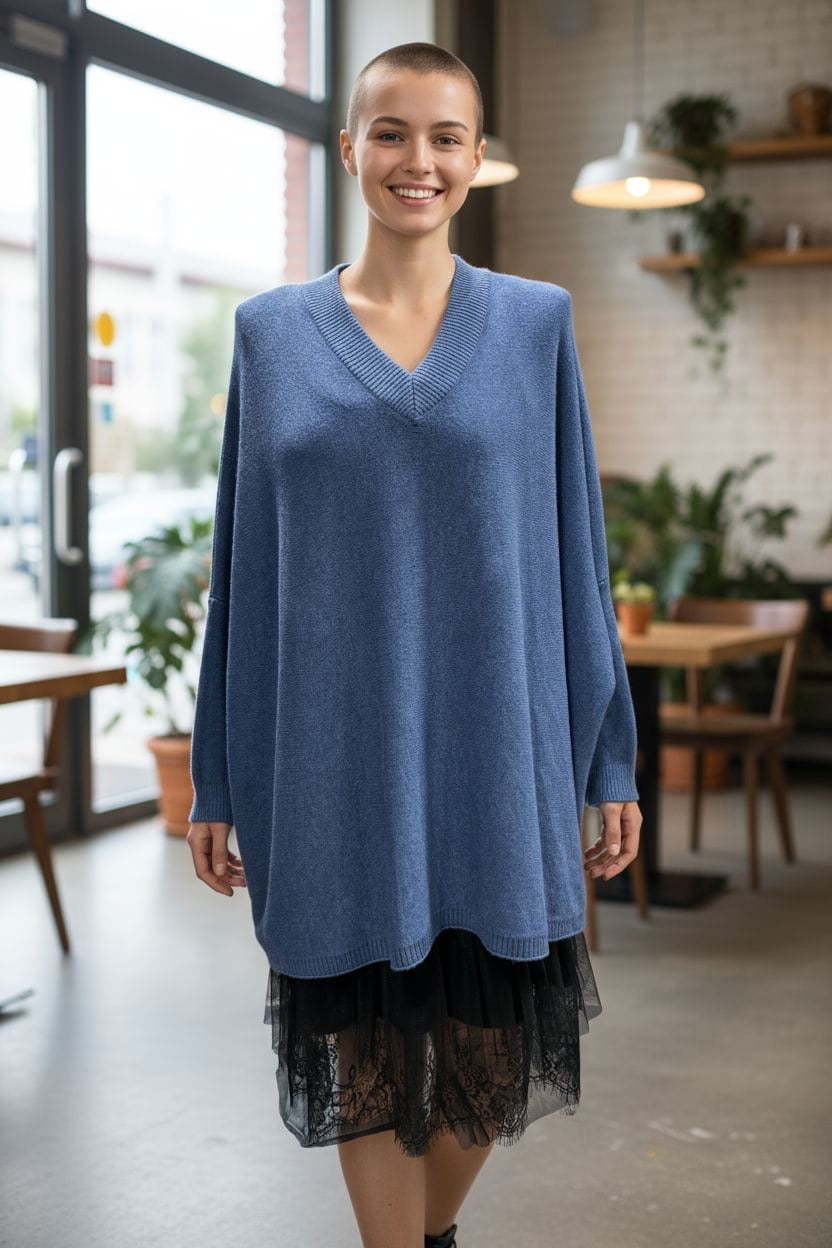 Maxi pull V