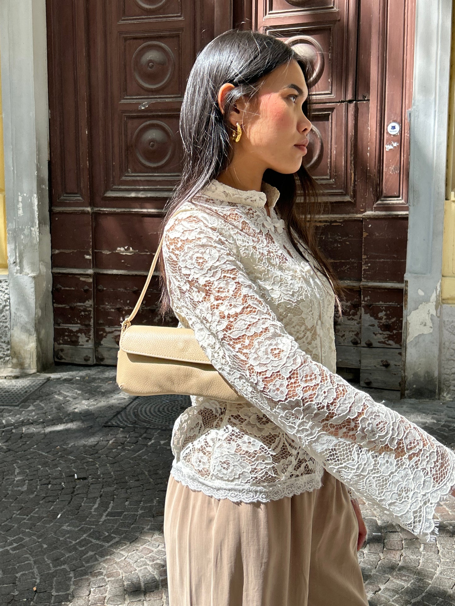 Giacca coreana pizzo