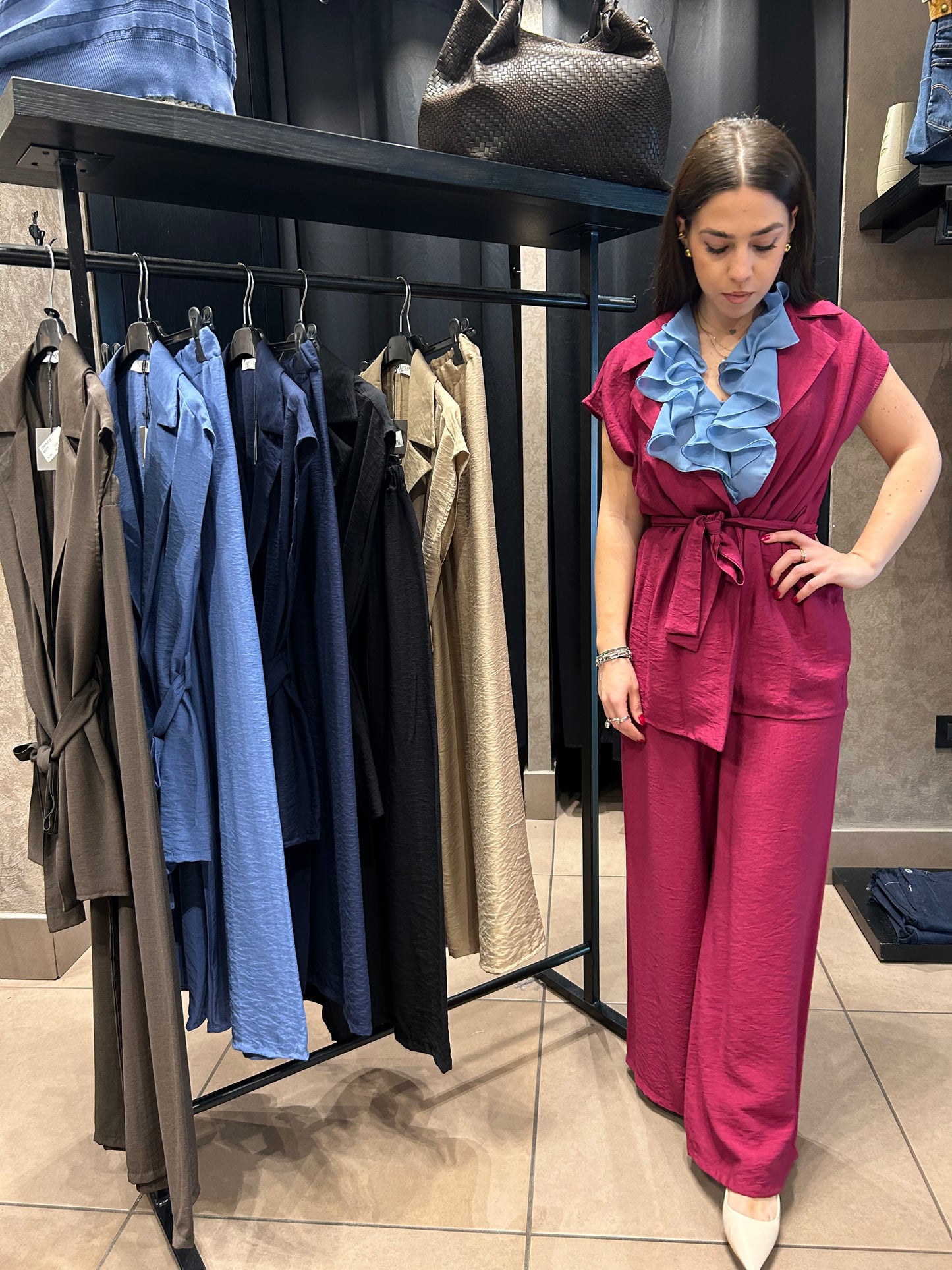 Coordinato gilet e Pantalone