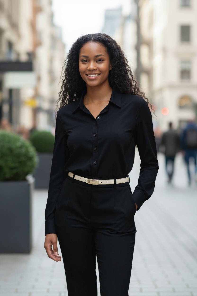 Camicia viscosa