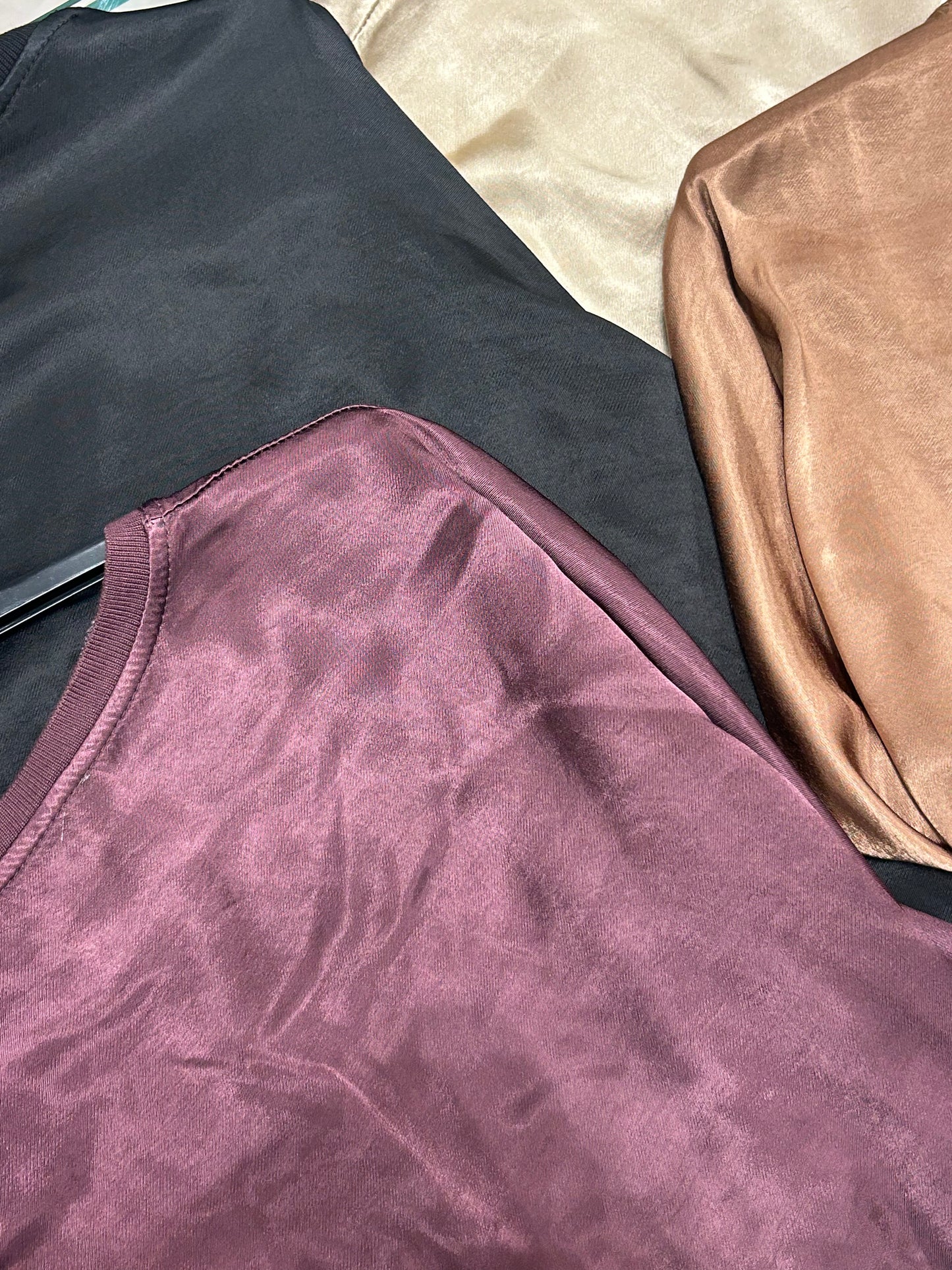 Cardigan raso