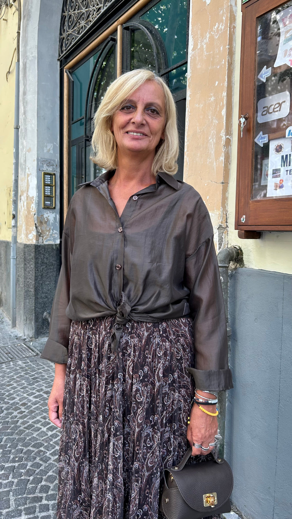 Camicia velo