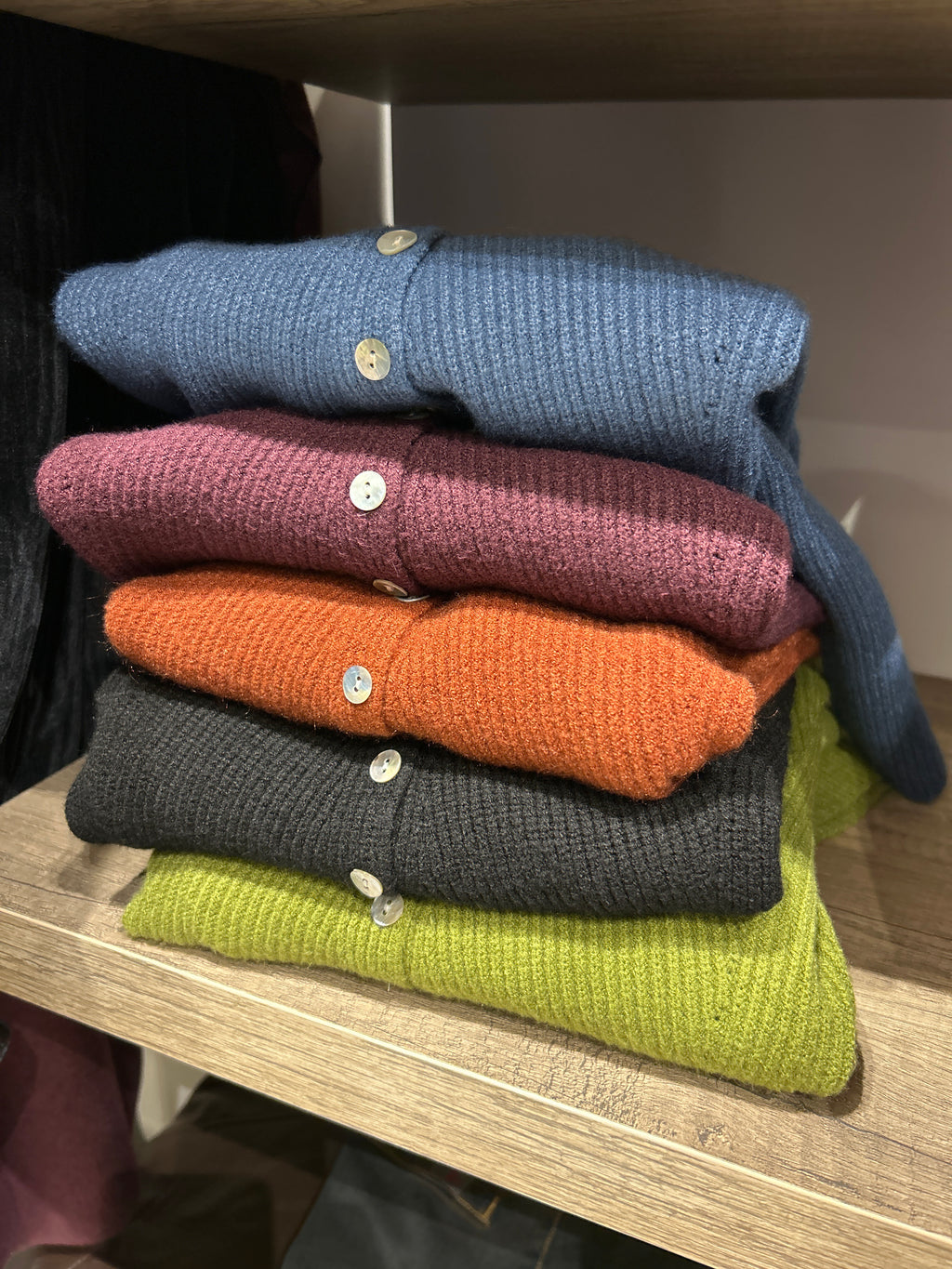 Cardigan bottoncini