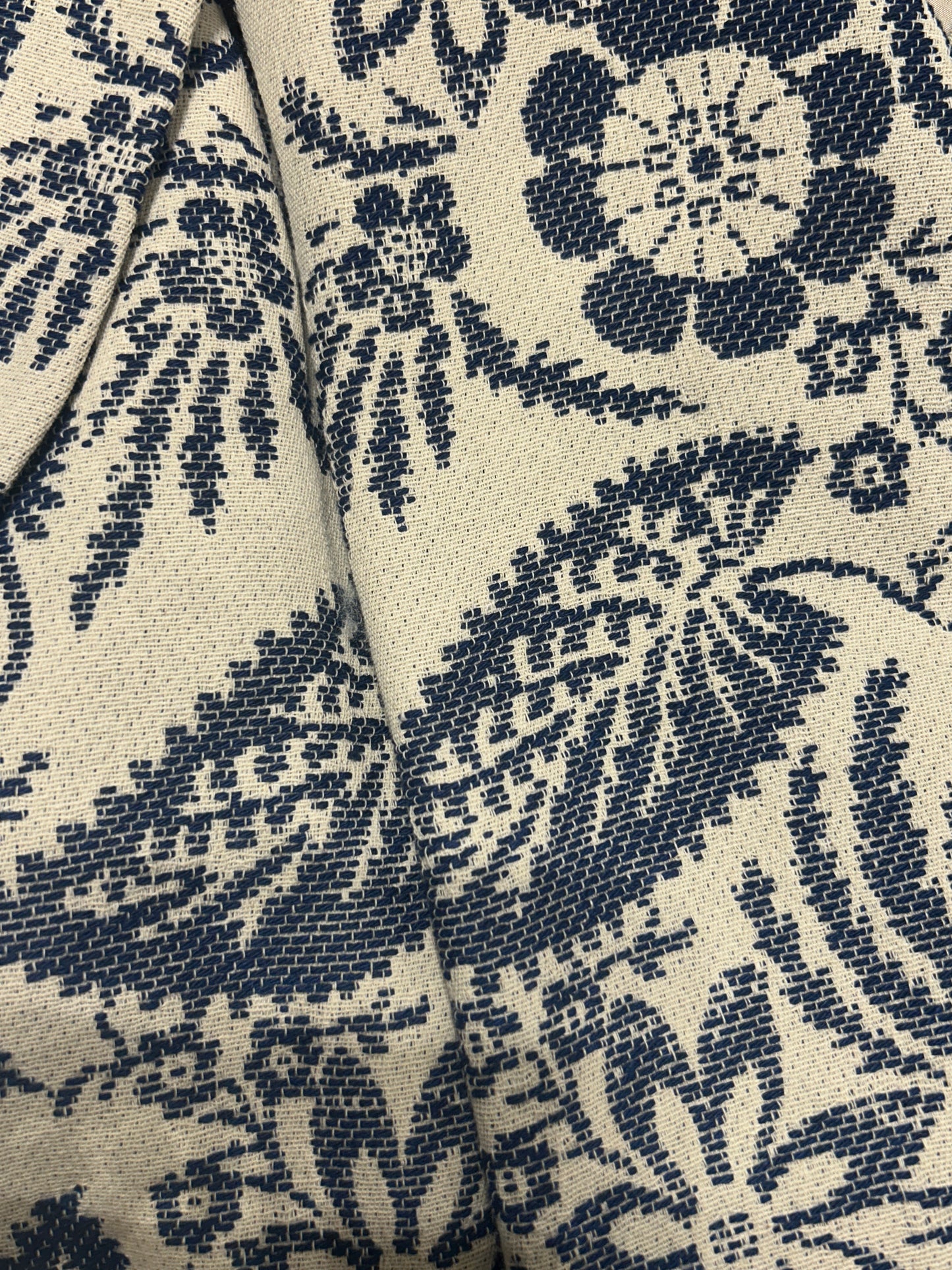 Giacca fantasia oversize