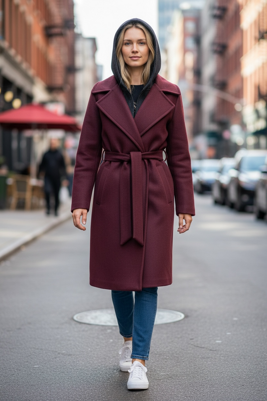 Cappotto vestaglia corto