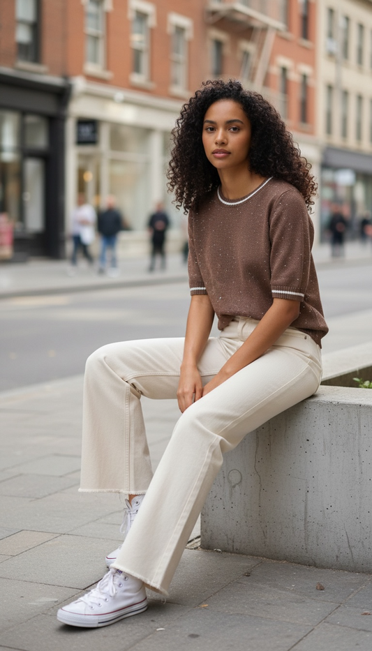 Maglia Filo Paillettes￼