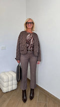 Pantalone trombetta sartoriale
