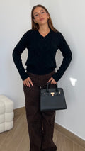 Pullover trecce