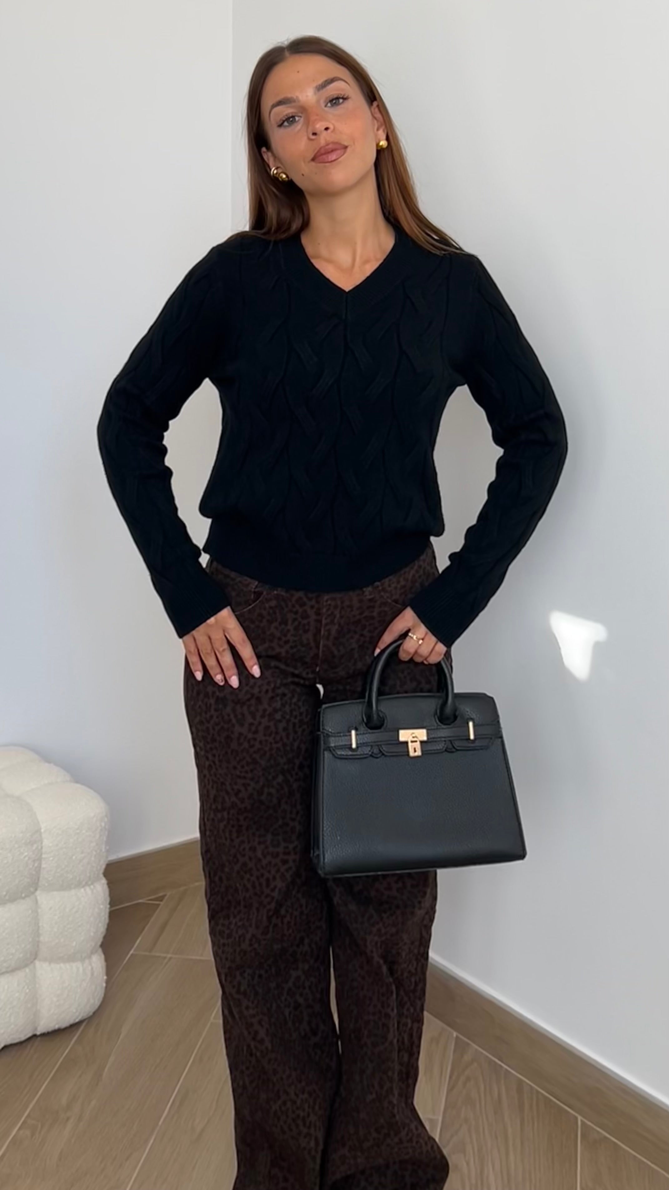 Pullover trecce