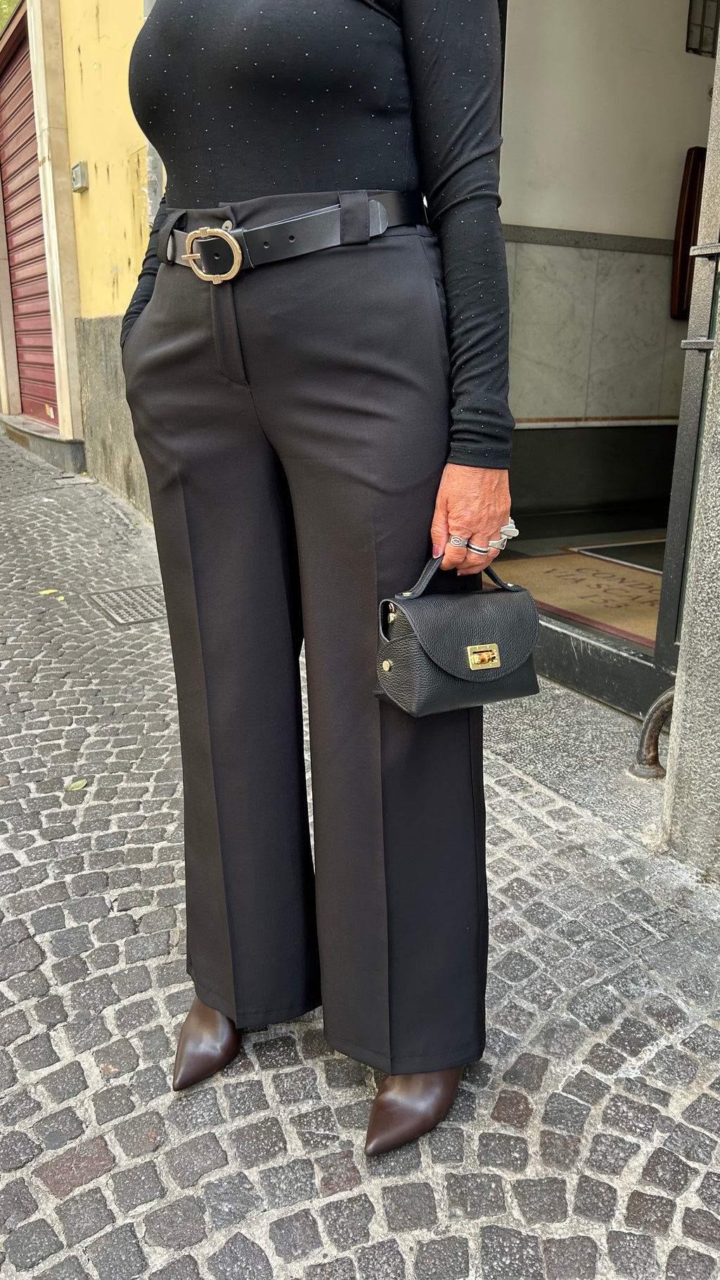 Pantalone palazzo sartoriale