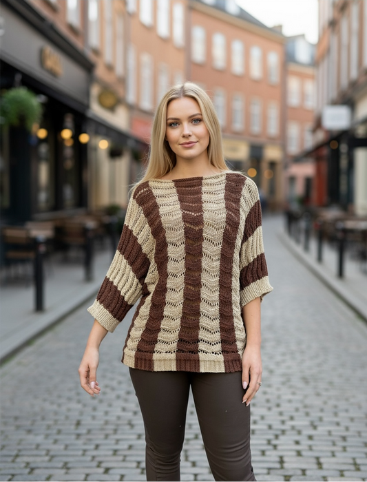 Maglia fascia lurex
