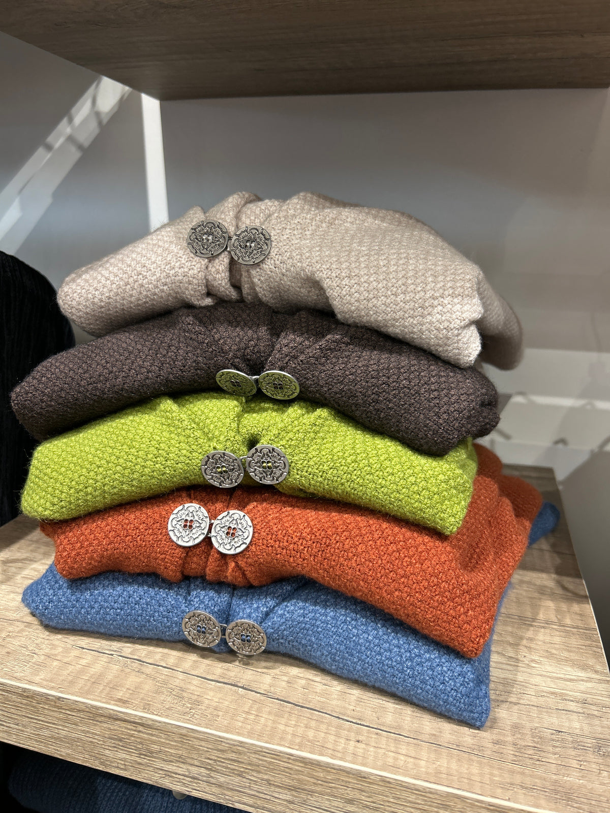 Cardigan gancio ferro