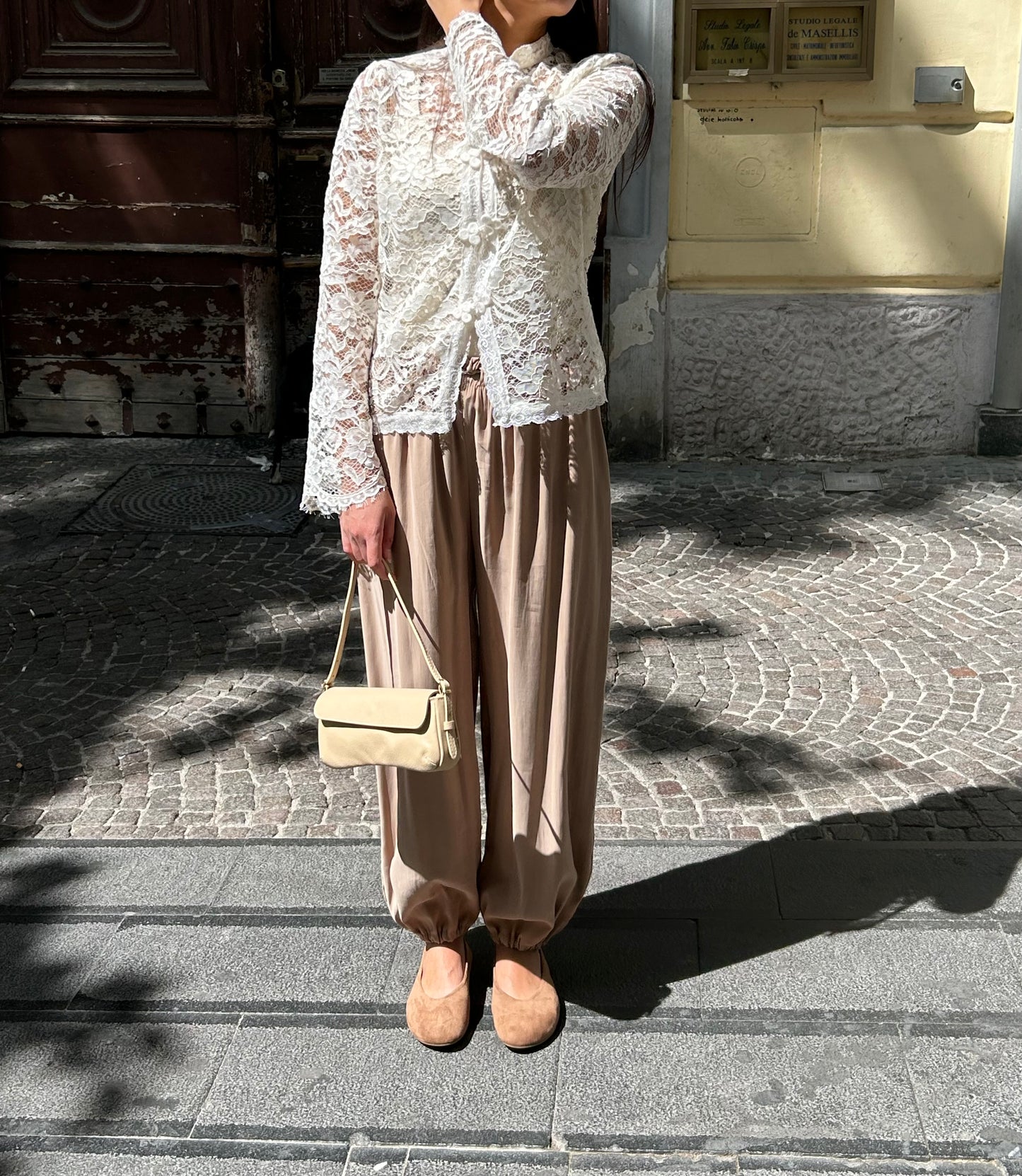 Giacca coreana￼ pizzo