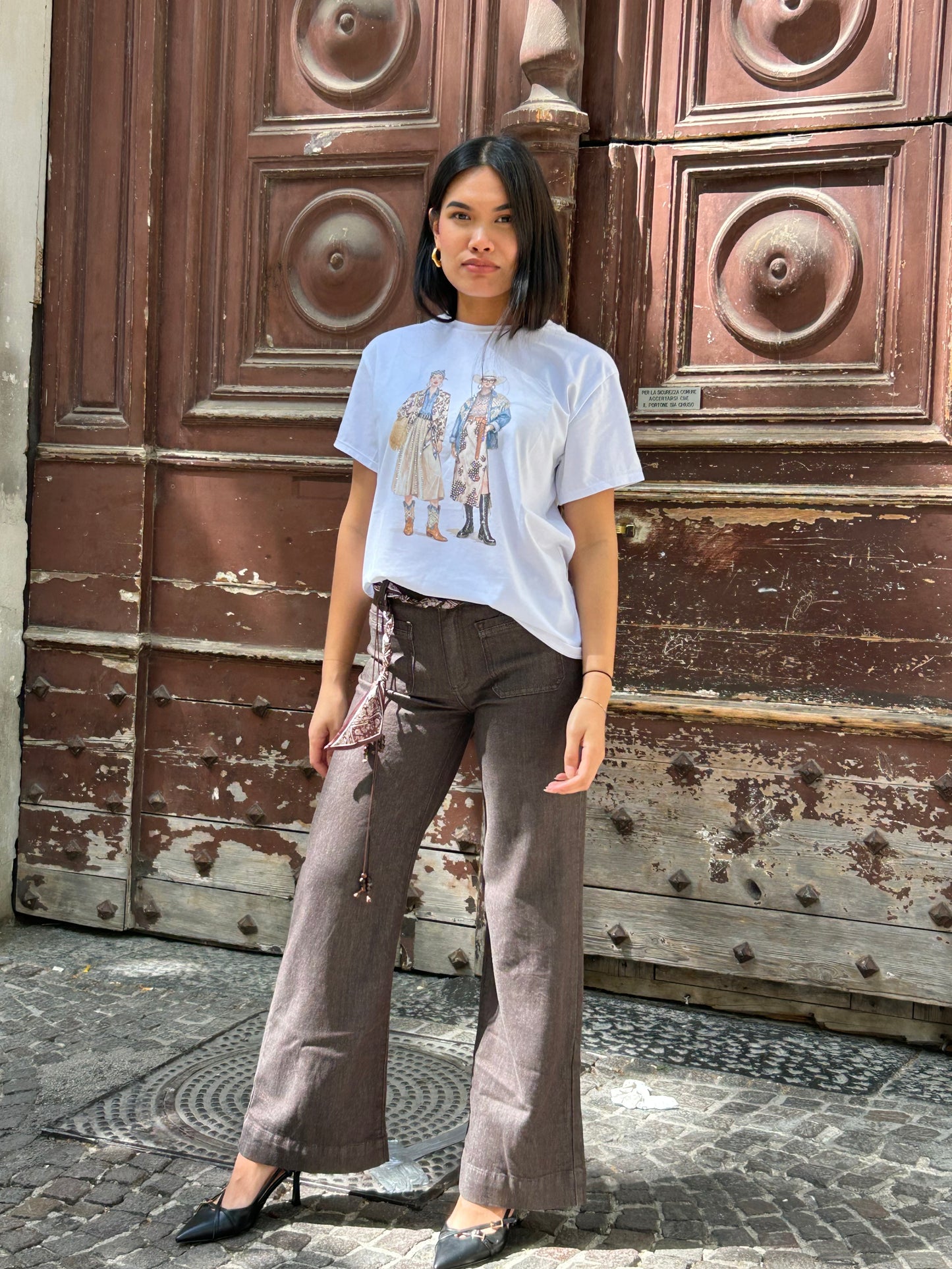 Jeans taschini brown