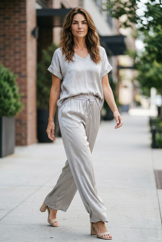 Maglia raso oversize