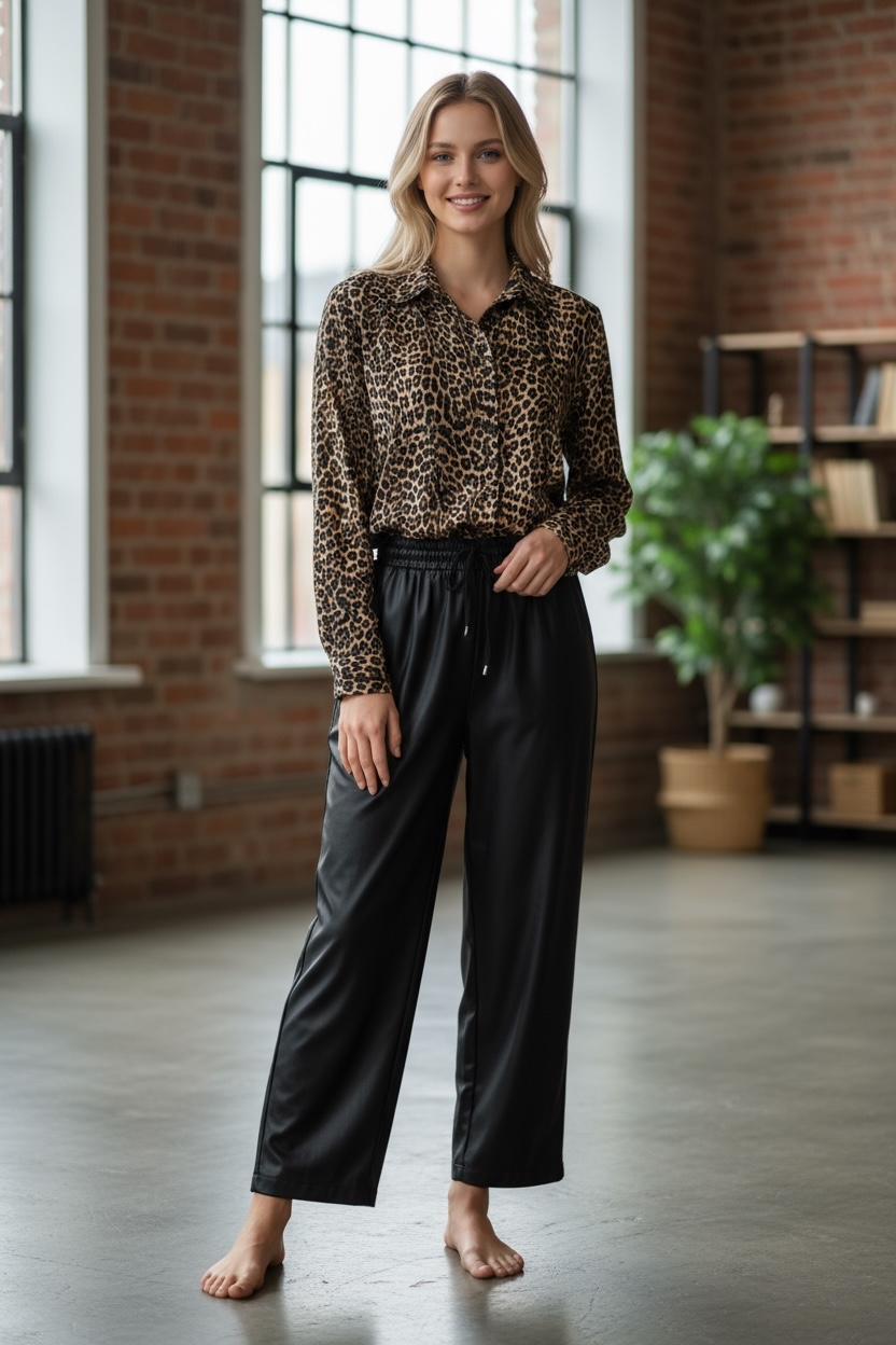 Camicia animalier