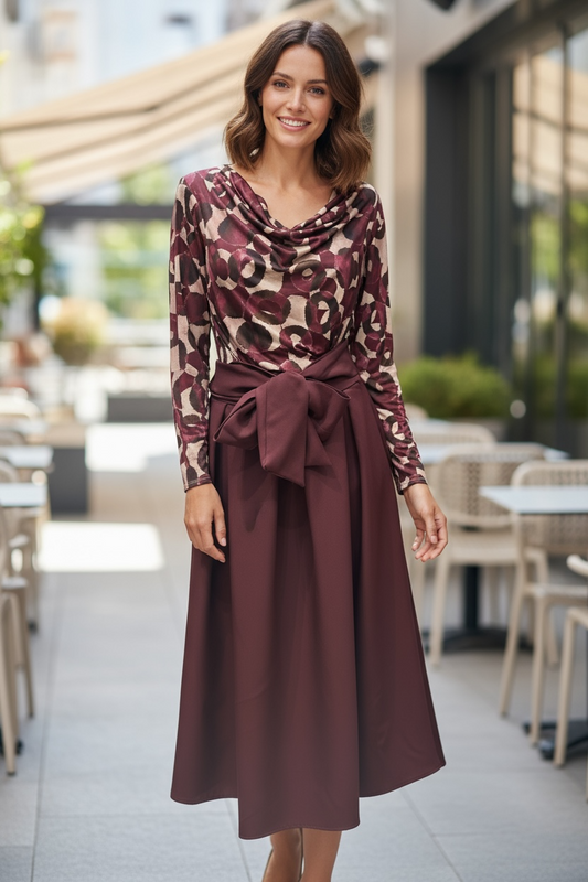 Maglia fantasia gronda