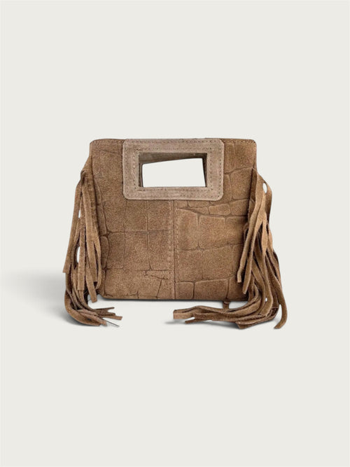 Borsa KALISA BAGS frange cocco