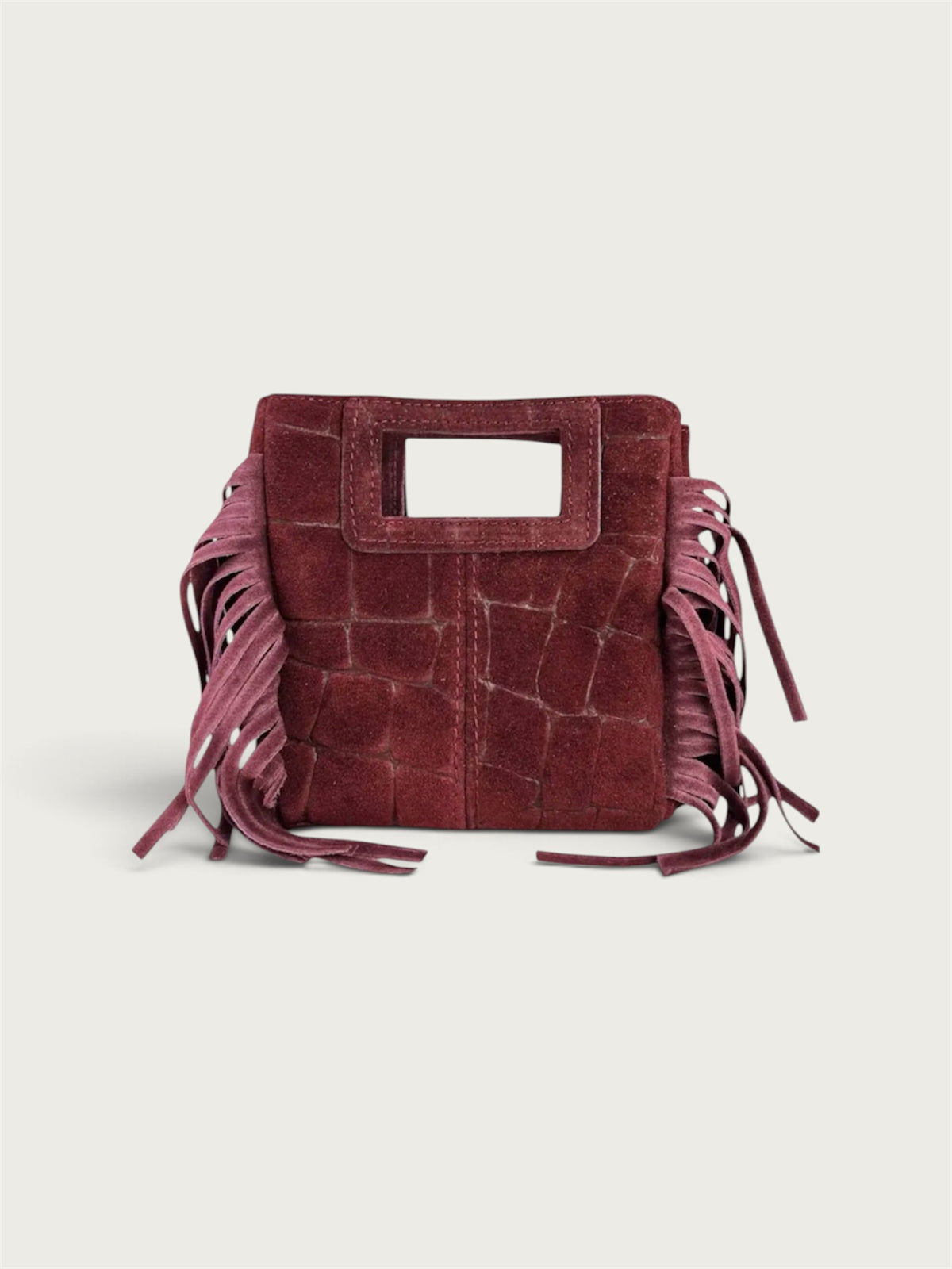 Borsa KALISA BAGS frange cocco