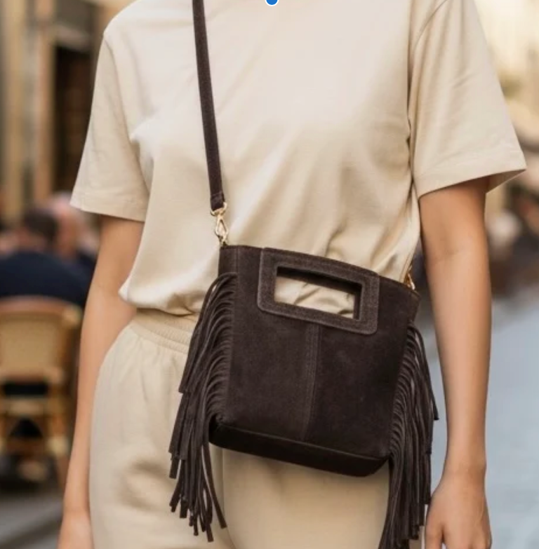 Borsa KALISA BAGS frange